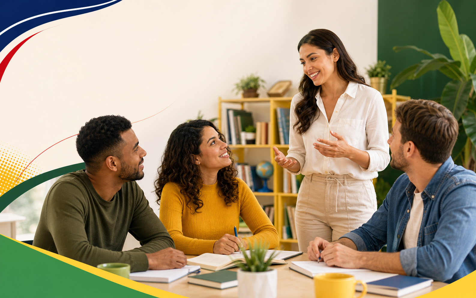 Clase práctica de portugués
